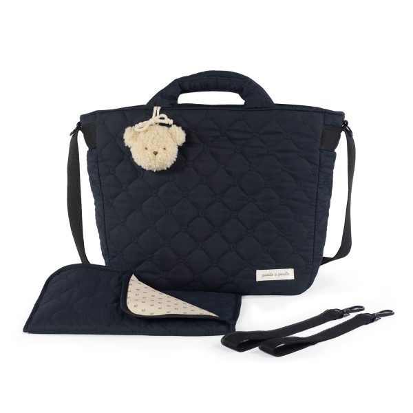 Bolsa Canastilla Paddington Negro Pasito a Pasito