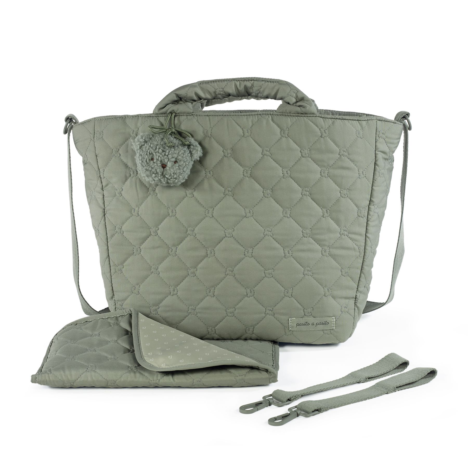 Bolsa Canastilla Paddington Verde Pasito a Pasito