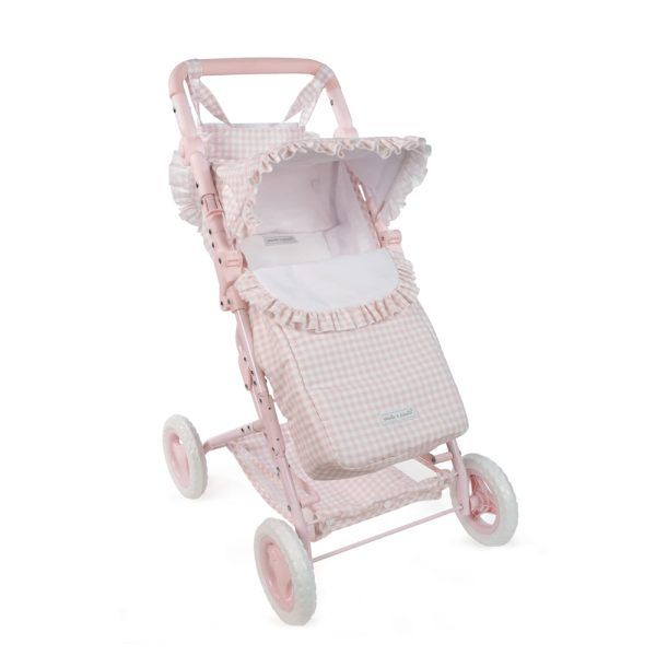 Silla Tom con Saco Vichy Rosa Pasito a Pasito