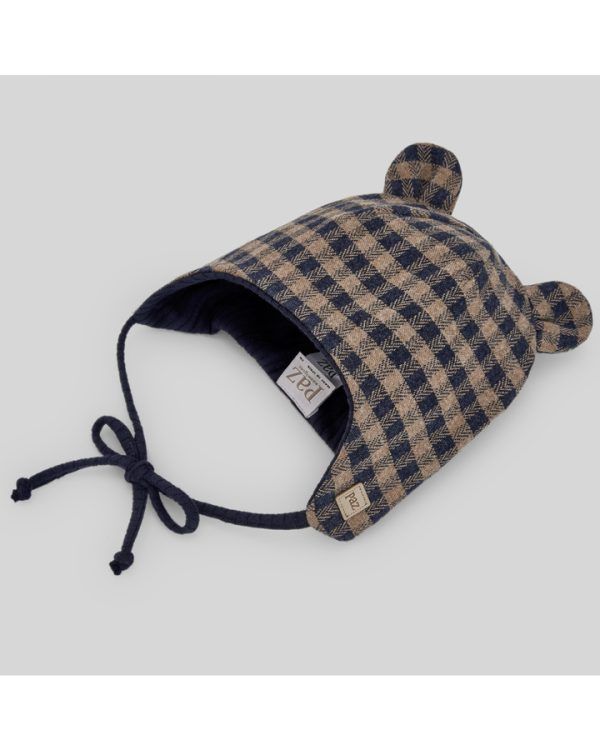 Gorro Bebe Cuadros Tristana 6M Paz Rodriguez