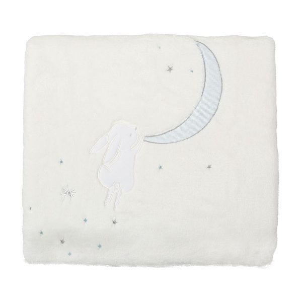 Manta Microlina Supersuave Moon Azul Bimbidreams