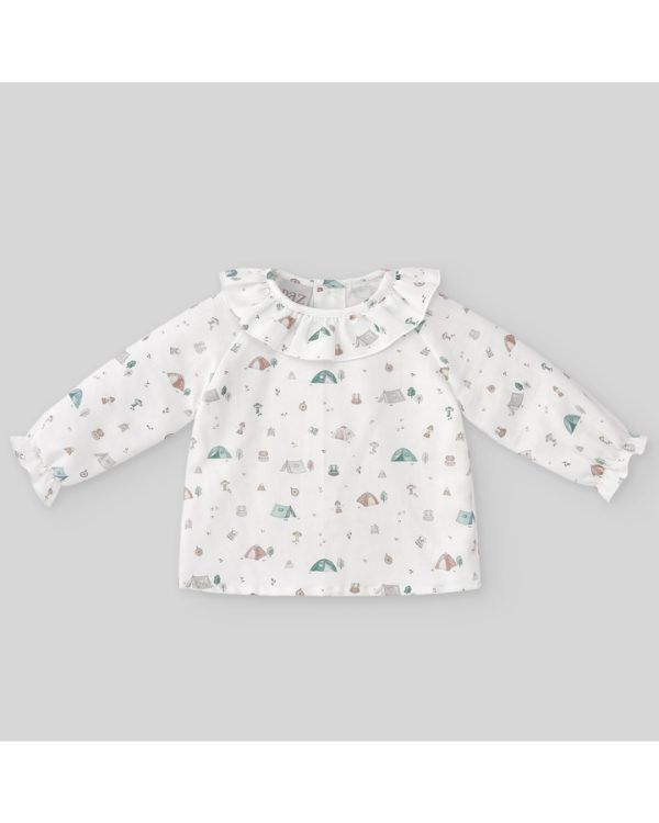 Camisa Bebe Estampado Candil 3M Paz Rodriguez