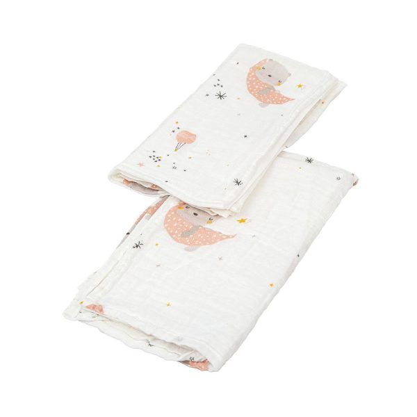 Pack 2 Muselinas Volare Rosa Bimbidreams