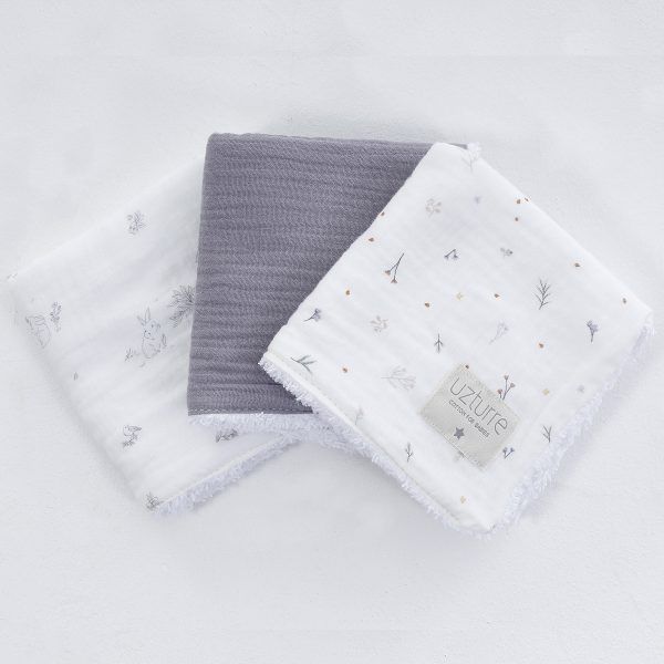 Toalla Bebe 3 unidades Ofelia Uzturre