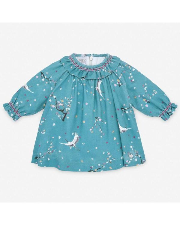 Vestido Estampado Aves 3M Paz Rodriguez