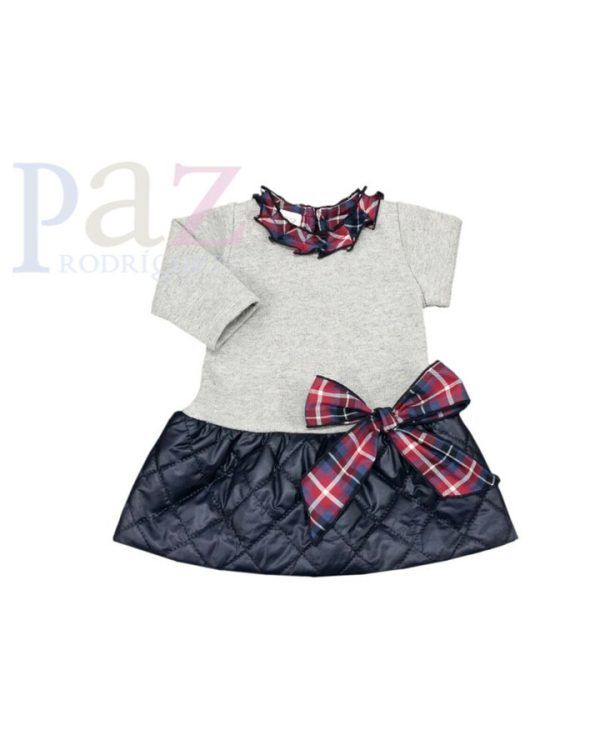 Vestido Jersey Acolchado Centauro 3M Paz Rodriguez