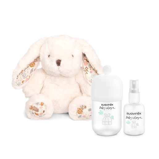 Regalo Bebé Baby Cologne y Peluche Suavinex