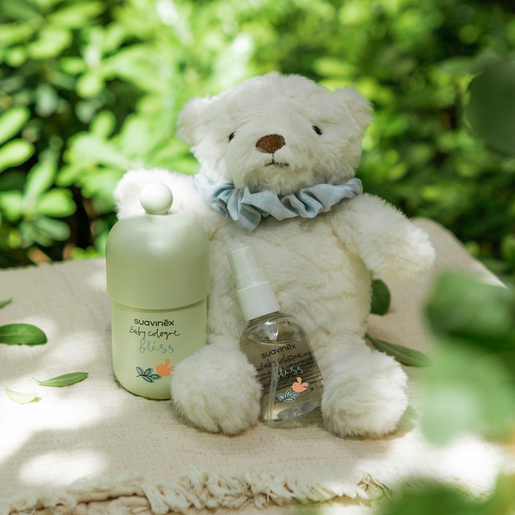 Set Baby Cologne Bliss con Peluche Suavinex - Imagen 4
