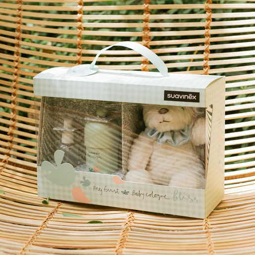 Set Baby Cologne Bliss con Peluche Suavinex - Imagen 5