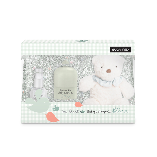 Set Baby Cologne Bliss con Peluche Suavinex
