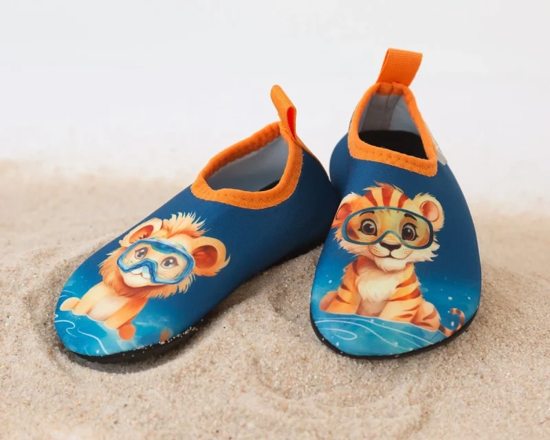 Zapatillas Aquasocker Animales Azul Marino Kiokids