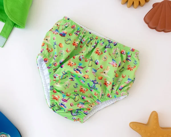 Bañador UPF50+ Animales Verde Kiokids