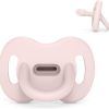 Chupete Todo Silicona Soft Pink 0-6m Suavinex