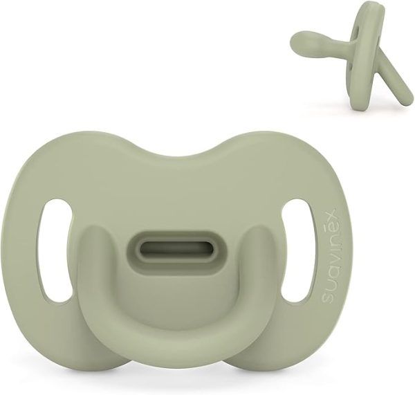 Chupete Todo Silicona Verde 0-6m Suavinex