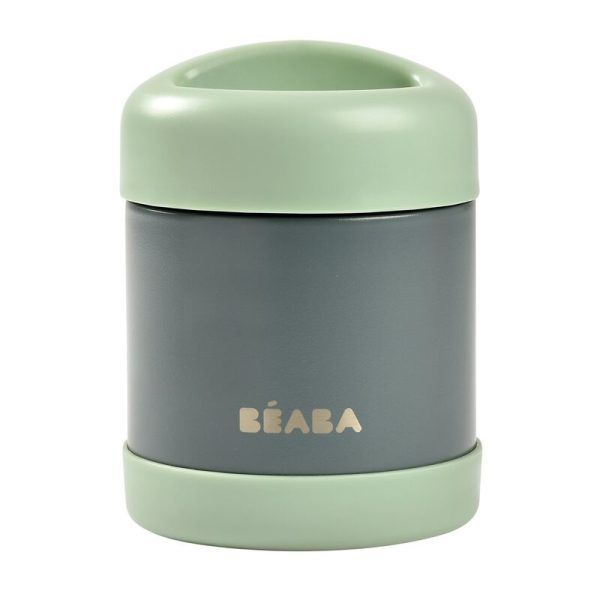 Termo Solidos Acero Inoxidable Mineral Grey 300ML Beaba