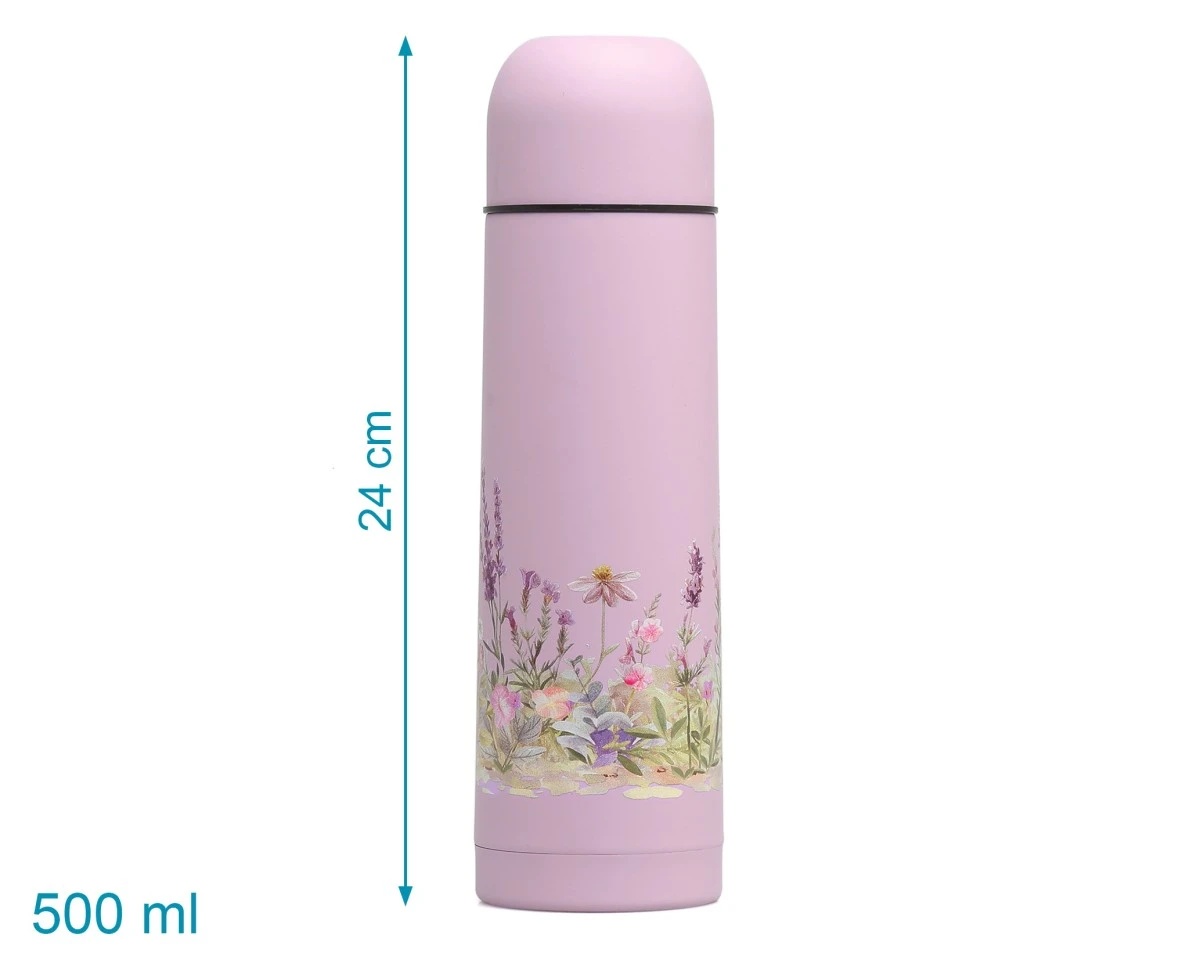 Termo Liquido 500ml Lavanda Kiokids - Imagen 3