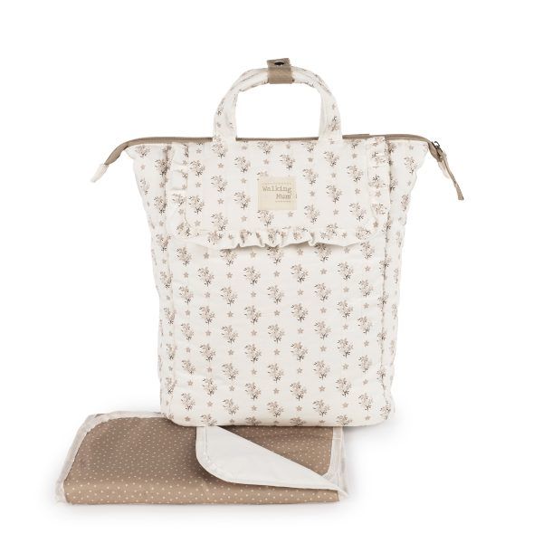 Mochila Botton Flores Walking Mum