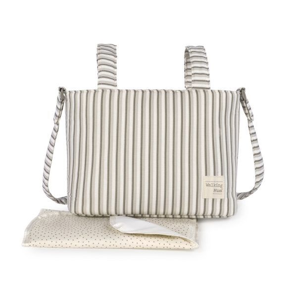 Bolso Crossbody Botton Rayas Walking Mum