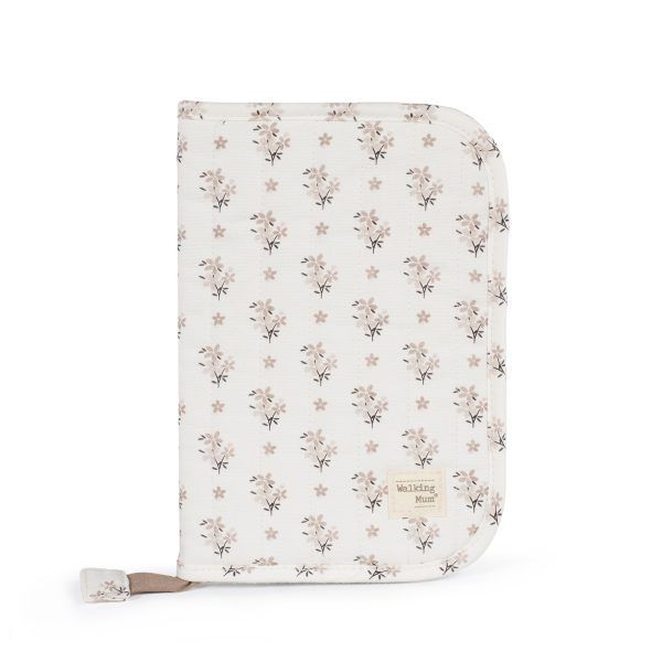 Libro De Nacimiento Botton Flores Walking Mum