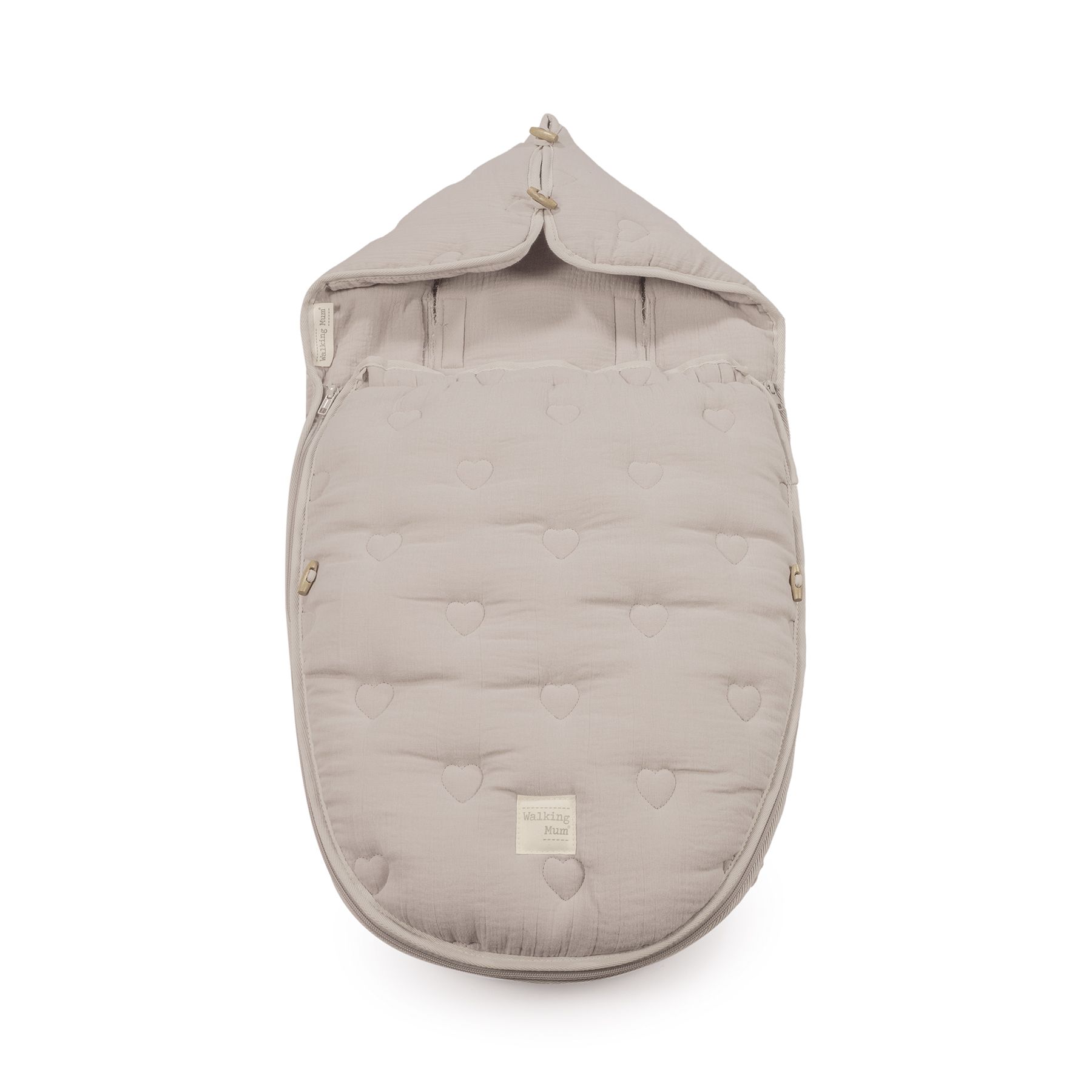 Saco Cuco 2 en 1 Entretiempo Sintra Beige Walking Mum