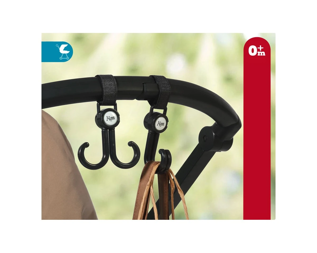 Ganchos Dobles para carrito Kiokids - Imagen 2