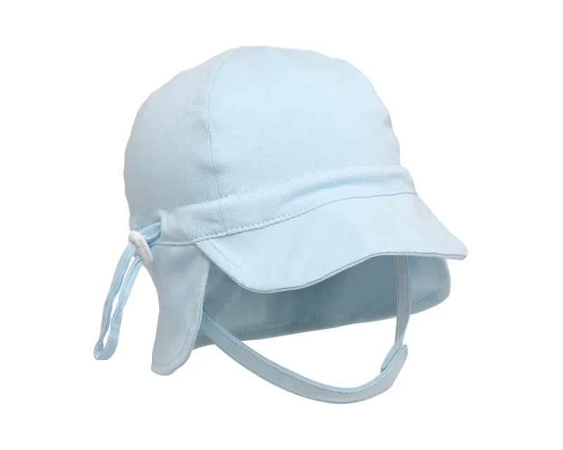 Gorro Bebe Proteccion UPF 50+ Azul Kiokids