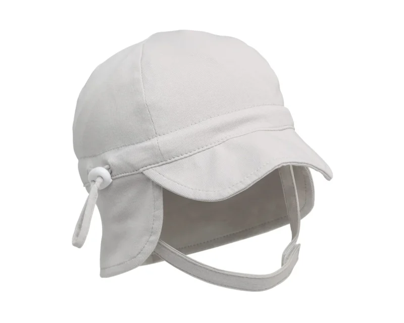 Gorro Bebe Proteccion UPF 50+ Gris Kiokids