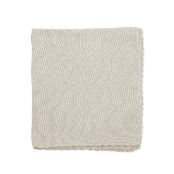 Manta Tricot Beige Pasito a Pasito