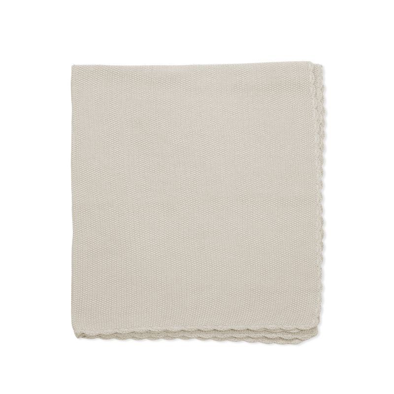 Manta Tricot Beige Pasito a Pasito