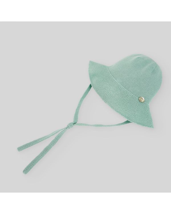 Sombrero Punto bebe Esencial Menta 9M Paz Rodriguez