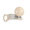 Clip Chupete Poetry Beige-Verde Suavinex