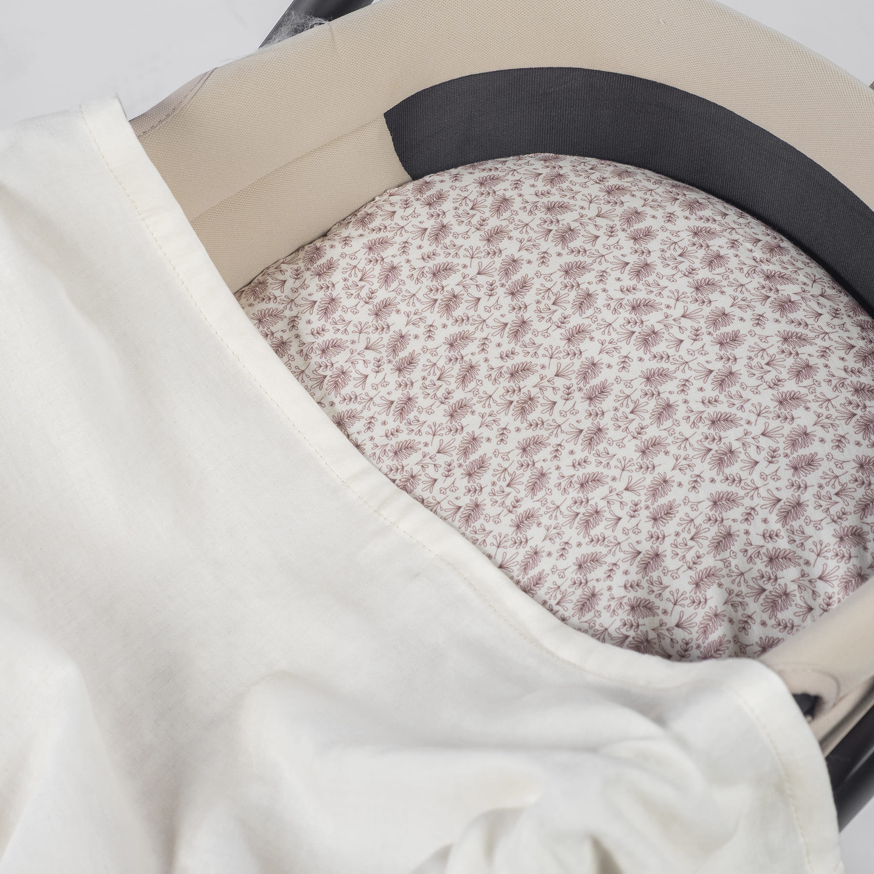 Sabana ajustable cuco + Muselina Gala Cerise Walking Mum