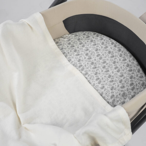 Sabana ajustable cuco + Muselina Gala Mint Walking Mum