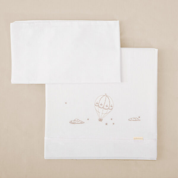 Juego de sabanas Punto Minicuna Noe Bimbidreams