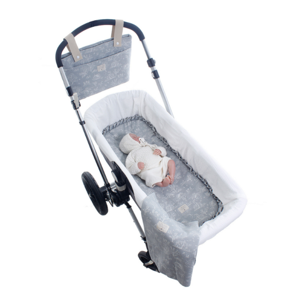 Bajera Capazo Interior + Muselina Tirsa Uzturre