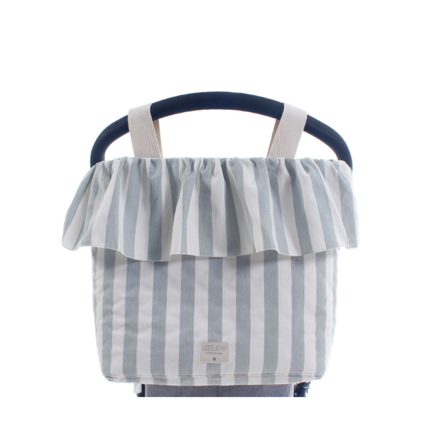 Bolso Talega Volante Rayas Uzturre