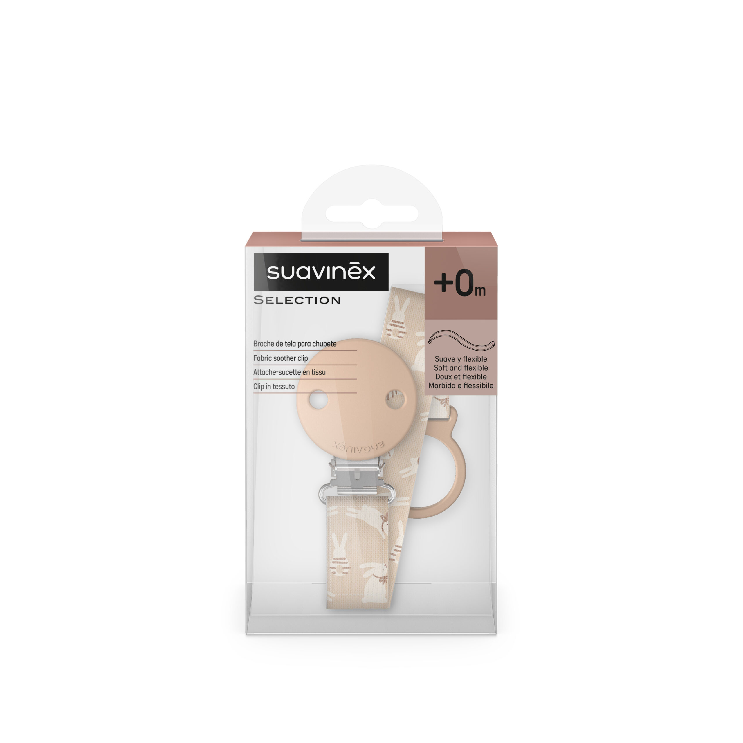 Clip Chupete New Wonderland Estampado Suavinex - Imagen 2