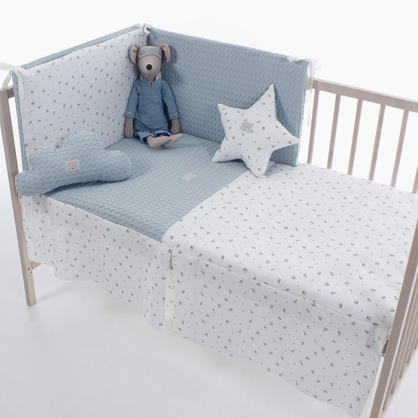 Colcha y Protector Cuna Paul Uzturre