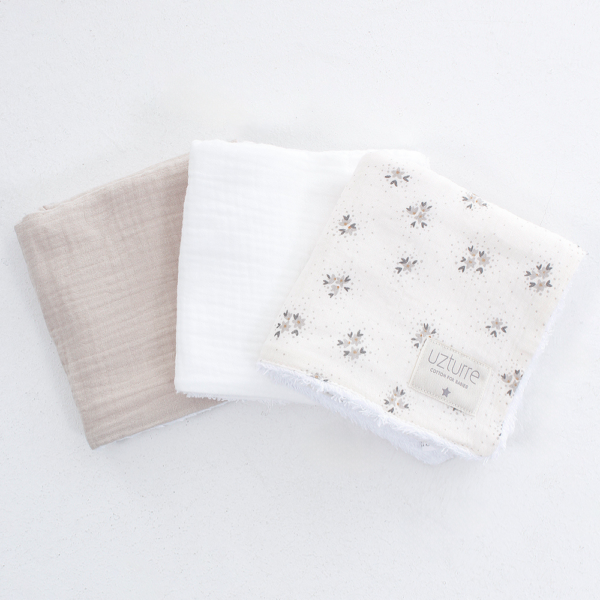 Toalla Bebe 3 unidades Graciela Uzturre