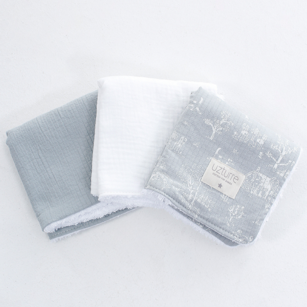 Toalla Bebe 3 unidades Tirsa Uzturre