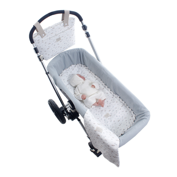 Bajera Capazo Interior + Muselina Lucca Uzturre