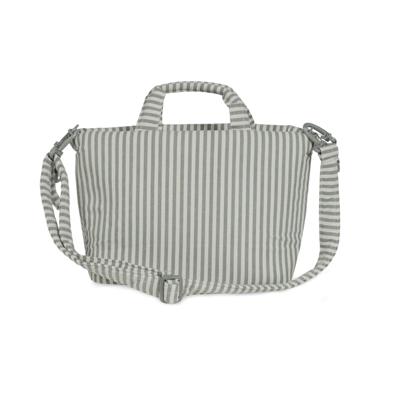 Bolsa Canastilla Praliné Rayas Matcha Walking Mum - Imagen 6