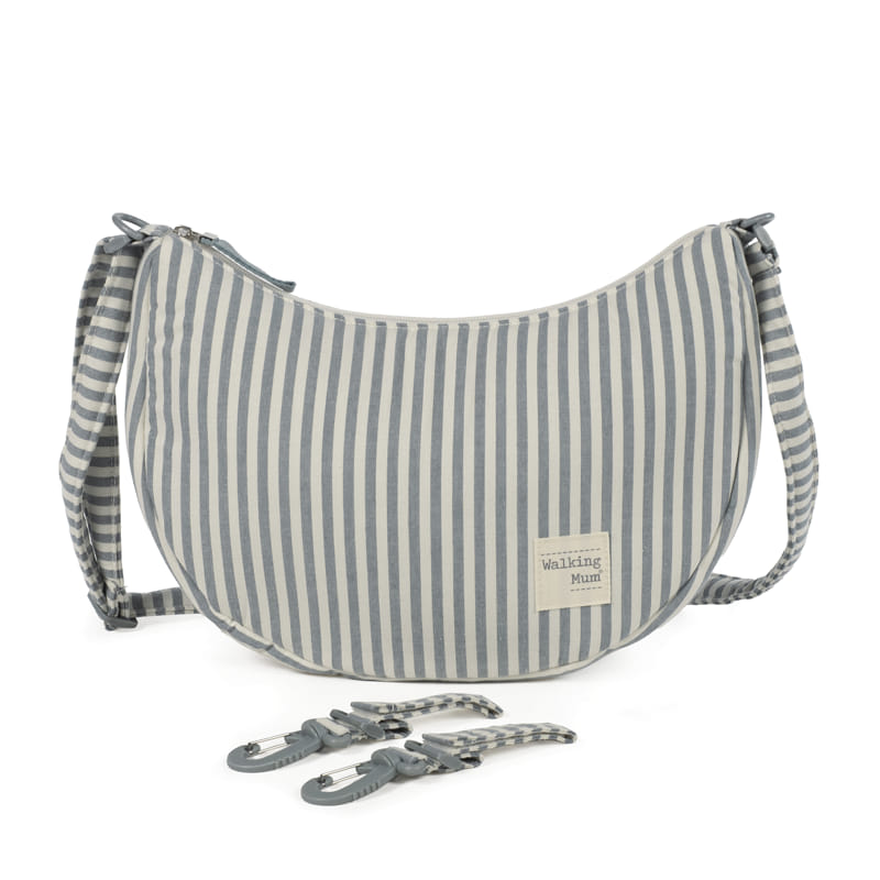 Bolsa Gondola Praliné Rayas Matcha Walking Mum