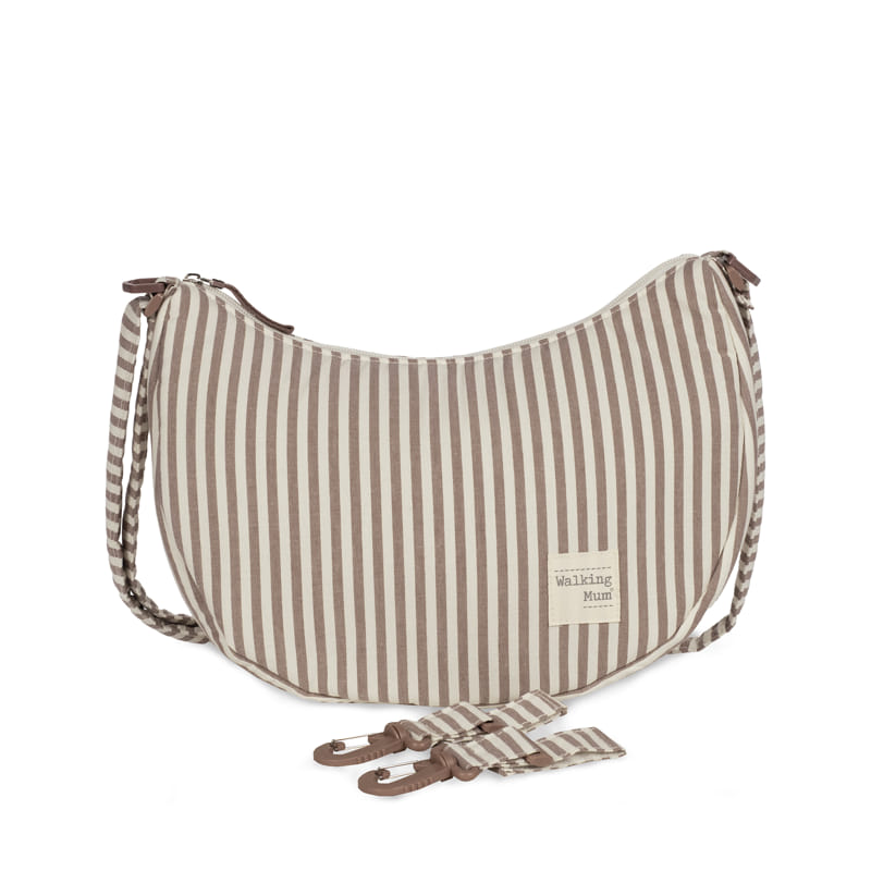Bolsa Gondola Praliné Rayas Moka Walking Mum