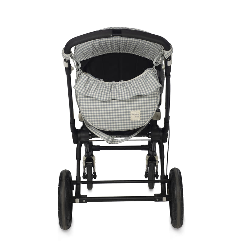 Bolsa Gondola Praliné Vichy Matcha Walking Mum - Imagen 8