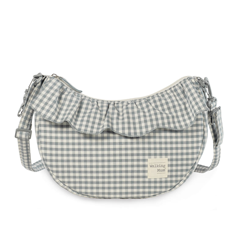 Bolsa Gondola Praliné Vichy Matcha Walking Mum - Imagen 2