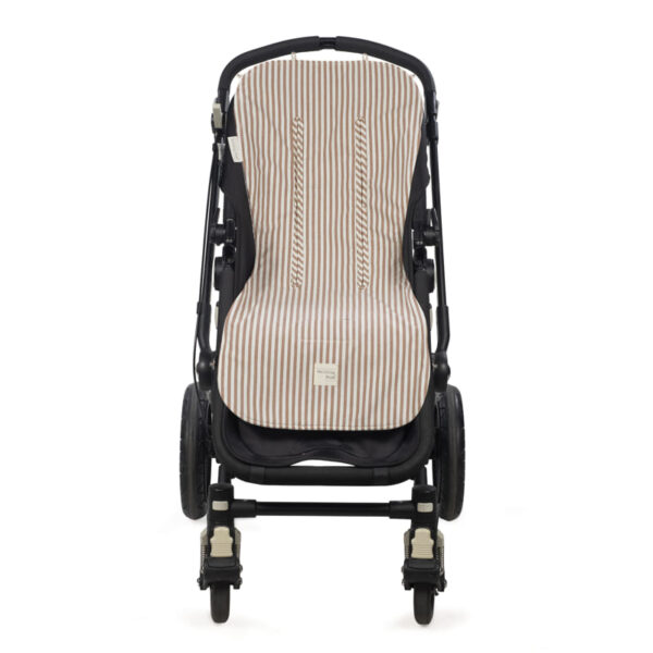 Colchoneta Verano Praliné Rayas Moka Walking Mum