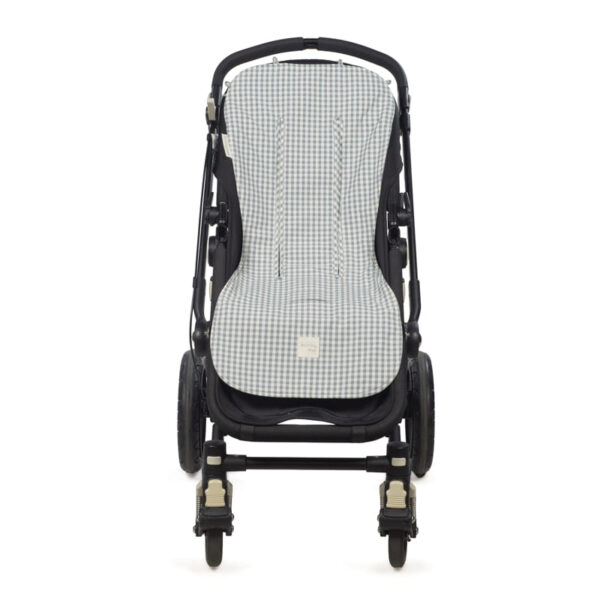 Colchoneta Verano Praliné Vichy Matcha Walking Mum