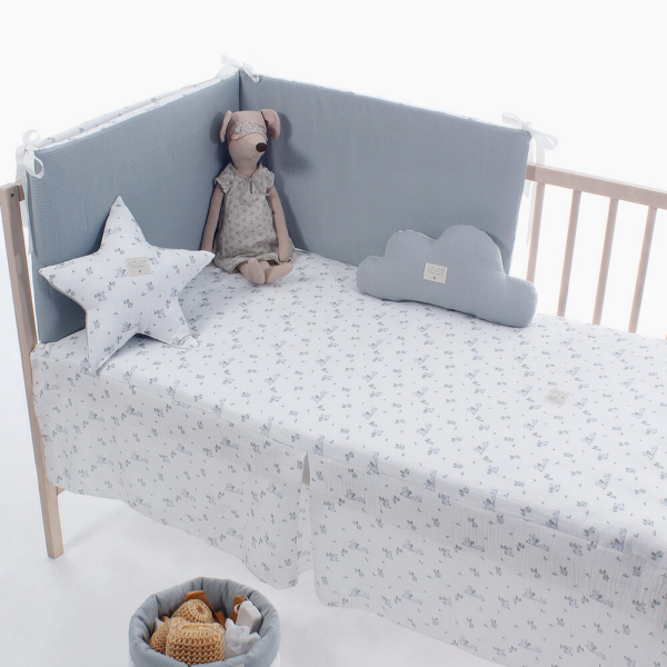 Colcha y Protector Cuna Pablo Uzturre