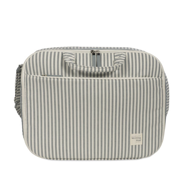 Maleta Praliné Rayas Matcha Walking Mum